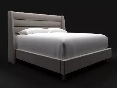 Ivy Lane - King Size Bed 3D model