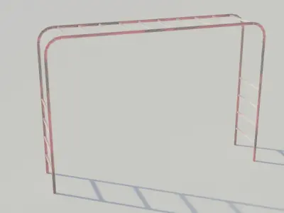 Playground Monkey Bars - Low-poly PBR  Low-poly 3D model