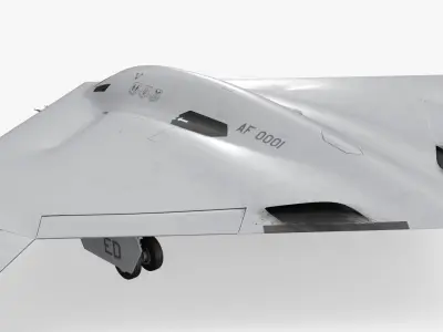  B-2 Bomber Old White 