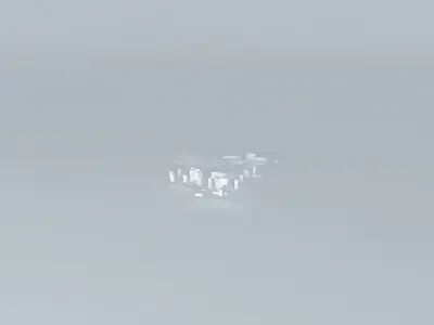 Staronavodnytskaja Street in Kyiv 3D model
