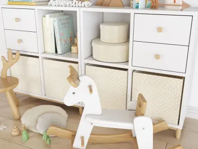 Childroom Decor-03 3D model