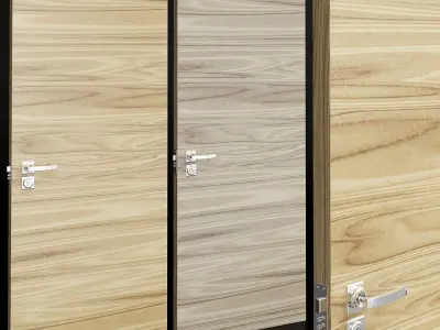 DOOR Collection 39 Pieces 3d model 3D model