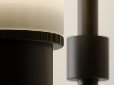 Tube Vanity Wall Sconce 3D model