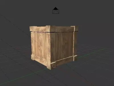 Wood Checkout Free low-poly 3D model