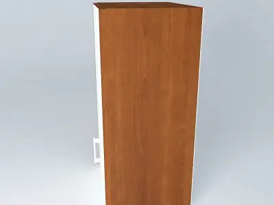 Cabinets wooden cabinet with door Free 3D model purchase
