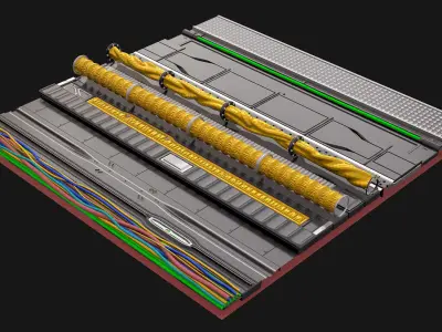 Sci fi Trimsheets 5 Packs Texture