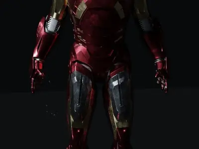 Iron Man MK-7 Armour from The Avengers 2012 3D model