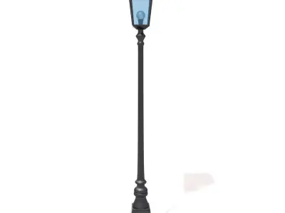 Streel Lamp 3D model