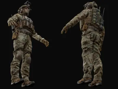  Elite Special Force Soldier 