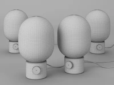 Menu JWDA Table Lamp 3D model