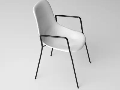 Dining Chair - High Quality Furniture 01 Low-poly 3D model