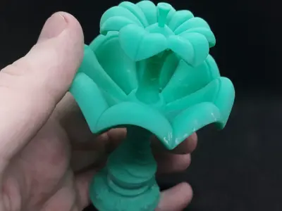 fountain 3d print flower 3D print model