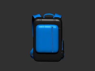 backpack sculpt 3d printable  3D model