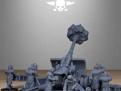 GrimGuard Light Artillery 2 3D print model