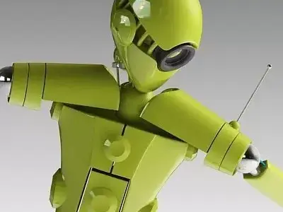 Droid 001 3D model