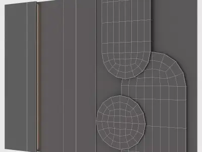 wall panel 39 3D model