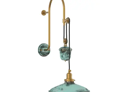 Counterweight sconce SKU 33868 Free 3D model