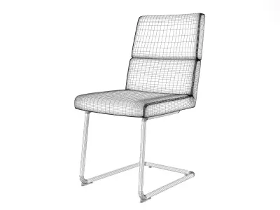 DS 414 Cantilever Chairs 3D model