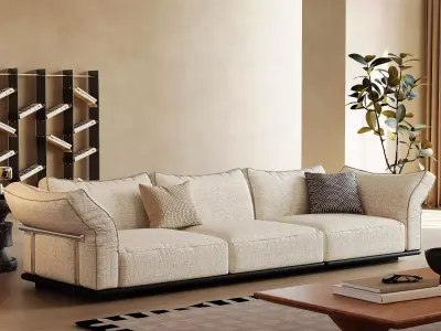 Interior Living Room Scene 16 3D model