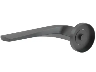 Zoo Hardware Rosso Maniglie Aries Matt Black 3D model