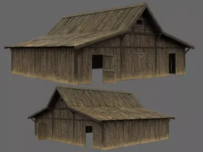 Barn 03 3D model
