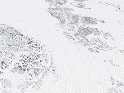 Nizhniy Novgorod Russia City Landscape 3D Model 3D model