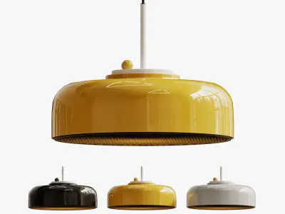 Pendant light Podgy 3D model