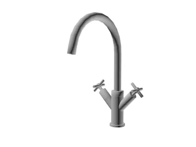 Kitchen and bathroom Tap 4 3D model