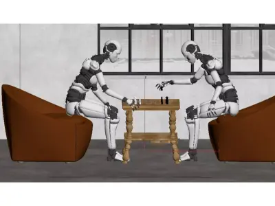 robot 3D model 65