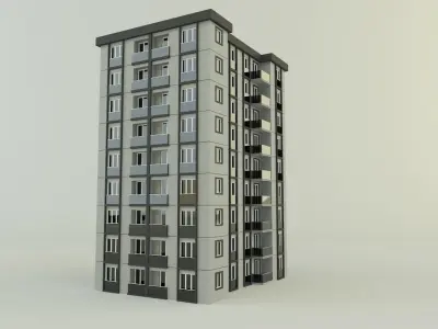 model houses 66 3D model