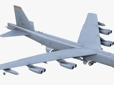  Boeing B52 Stratofortress Strategic Bomber 
