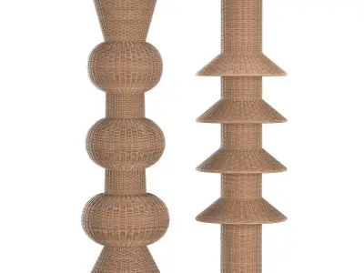 Cronos Standing Lamp 3D model