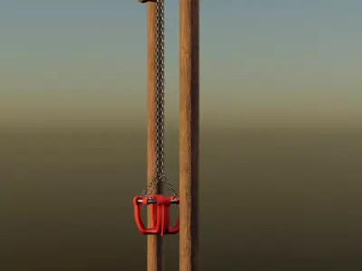  Toddler swing seat 3D model