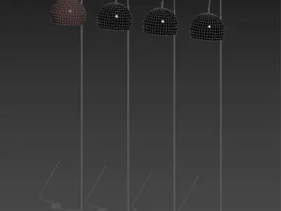 La Redoute Curve Arch Floor Lamp 3D model