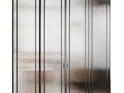 Partition Door 58 3D model