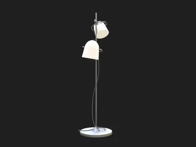 Floor Lamp Low-poly 3D model