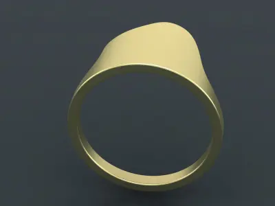 Ring with Python and Elephant  LittlePrince cnc model or    3D print model