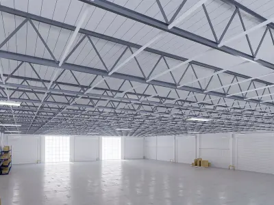 HDRI Interior Warehouse 05 Texture