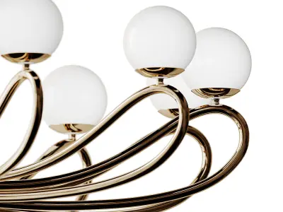 PAPILLON Chandelier  3D model