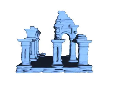 Ancient Ruins 4 3D print model
