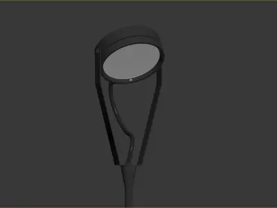 Hisle Luxpicket Outdoor Lamps 3D model