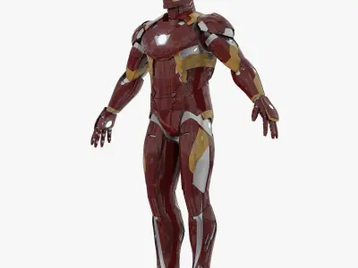 Iron Man Mark XLVI 3D model