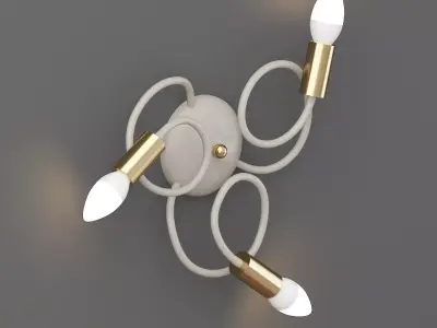 Sylvia Wall Light 3D model
