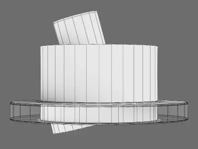 002514 Rifle Lightstar Recessed spotlight 3D model