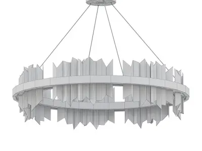 Round LED 3D model