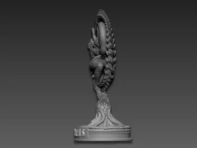 Alien 3D print model