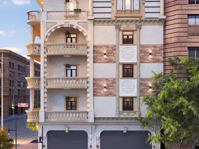 Classic Facad 3D model