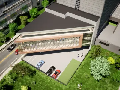 small office building  3D model