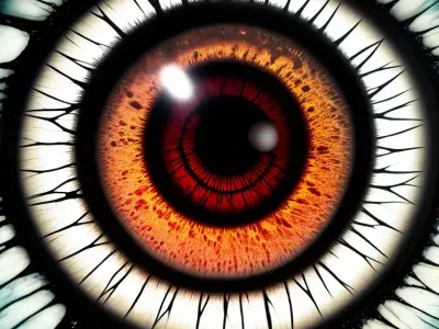 Orange Eye Textures Texture