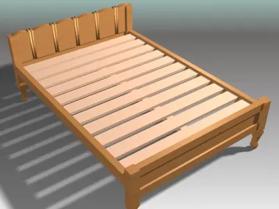 Bed and Betting 01 3D model